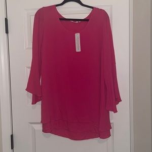 Soft surroundings pink tunic — NWT